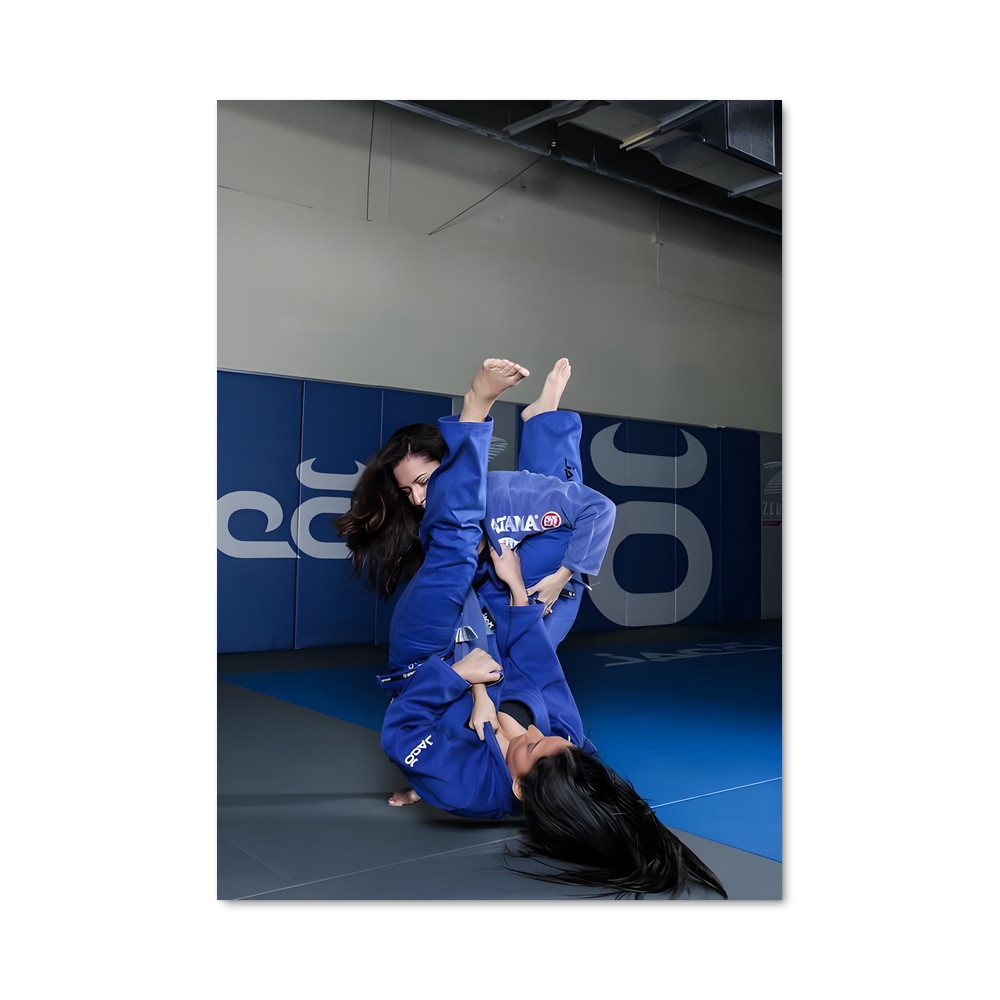 Poster Kick Off – affiche Jiu-jitsu brésilien